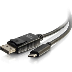 CTG-26901 C2G, 3FT USB-C TO DISPLAYPORT CABLE BLACK