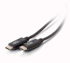 CTG-28826 C2G, 6FT USB C MALE TO C MALE 2.0 3A