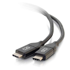 CTG-28828 C2G, 6FT USB-C TO C 2.0 MALE TO MALE CABLE (5A)