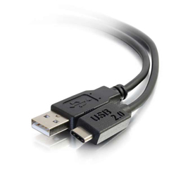 CTG-28870 C2G, 3FT USB 2.0 TYPE C MALE TO A MALE