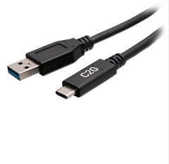 CTG-28876 C2G, 1.5FT USB 3.0 USB-C TO USB-A M/M BLK