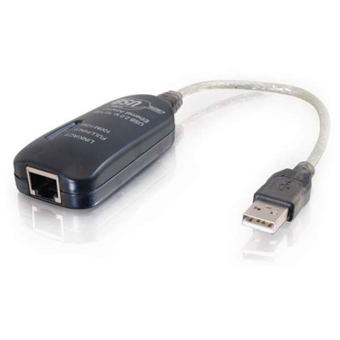 CTG-39998 CABLES TO GO, 7.5 IN USB 2.0 FAST ETHERNET NETWORK ADAPTER