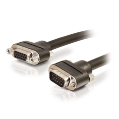 CTG-50237 C2G, 6FT SELECT VGA VIDEO EXTENSION CABLE M/F - IN-WALL CMG-RATED