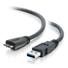 CTG-54176 C2G, 1M USB 3.0 A MALE TO MICRO B MALE CABLE 3.3FT.