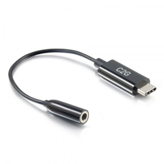 CTG-54426 C2G, USB C TO AUX 3.5MM ADAPTER