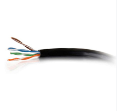 CTG-56026 C2G, 500FT CAT6 SOLID PVC CMR CBL BLACK