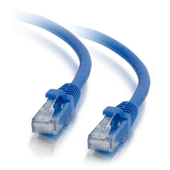 CTG-15178 CABLES TO GO, 3 FT BAT5E 350 MHZ SNAGLESS PATCH CABLE, BLUE