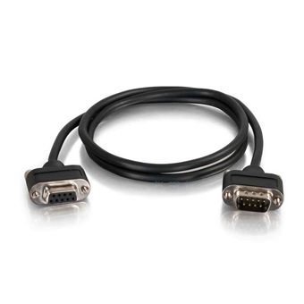 CTG-52184 CABLES TO GO, 6FT CMG-RATED DB9 LOW PROFILE NULL MODEM MALE-FEMALE