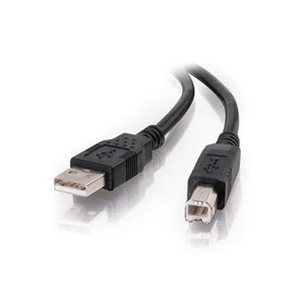 CTG-28103 CABLES TO GO, 3 METER USB 2.0 A/B CABLE, BLACK, 9.8 FT