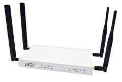 ASN-6350-SR03-GLB DIGI, 6350-SR03 LTE ROUTER; 5 PORT GIGE; 1 SERIAL