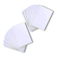 P3-109-001 SWIFTCOLOR, 3.5 X 5.5" PRINTABLE PVC CARD, PRICED PER 100, MOQ 1000