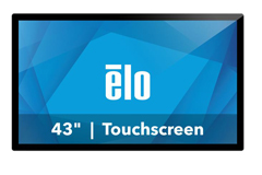 E720629-OPEN-BOX OPEN BOX, ELO, 4303L 43-INCH WIDE LCD MONITOR, FHD, HDMI 1.4 & DISPLAYPORT 1.2, PROJECTED CAPACITIVE 40-TOUCH WITH PALM REJECTION & TOUCH THRU, CLEAR ANTI-FRICTION GLASS, USB-C, BLACK, NON-CANCELLABLE