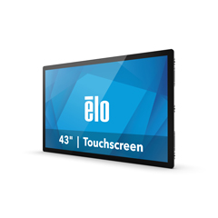 E344260 ELO, MTO, NCNR, 4363L 43-INCH WIDE LCD OPEN FRAME,<br />4363L 43" IDS PCAP, FULL HD,ANGL,USB,GRY<br />ELO, MTO, NCNR, 4363L 43-INCH WIDE LCD OPEN FRAME, FULL HD, VGA & HDMI 1.4, PROJECTED CAPACITIVE 40-TOUCH WITH PALM REJECTION & TOUCH THRU, ANTI-GLARE GLASS, USB, GRAY<br />ET4363L-2UWA-1-MT-ZB-GY-G ELO 4363L 43IN WIDE LCD OPEN FRAME<br />NC/NR 4363L 43" IDS PCAP HD ANGL USB GRY<br />ELO, MTO, NCNR, 4363L 43-INCH WIDE LCD OPEN FRAME, FULL HD, VGA  HDMI 1.4, PROJECTED CAPACITIVE 40-TOUCH WITH PALM REJECTION TOUCH THRU, ANTI-GLARE GLASS, USB, GRAY