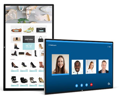E628244-OPEN-BOX OPEN BOX, ELO, 5553L 55-INCH WIDE, 4K, LCD MONITOR, UHD, HDMI 2.0 & DISPLAY PORT 1.4, INFRARED 20-TOUCH, ANTI-GLARE GLASS, GRAY, NON CANCELLABLE, NON RETURNABLE