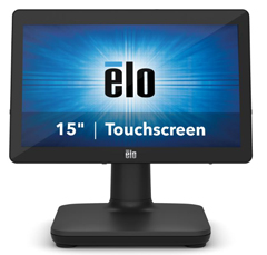 E548910 ELO, ELOPOS SYSTEM, 17-INCH 4:3, NO OS, CELERON G4900, 4GB RAM, 128SSD, PROJECTED CAPACITIVE 10-TOUCH, ZERO-BEZEL, ANTIGLARE, BLACK, WITH I/O HUB STAND