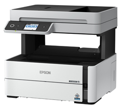 C11CG93201 EPSON, BIJ, WORKFORCE ST-M3000 SUPERTANK MONOCHROME MULTIFUNCTIONAL PRINTER