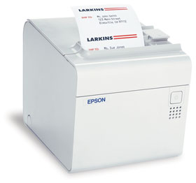 C31C412A8851 LBL PNTR UB-U02IIIPEELERPS-180WCD ROHS EPSON, TM-L90, THERMAL LABEL PRINTER, USB, EPSON COOL WHITE, PEELER, WITH LABEL SOFTWARE CD, INCLUDES POWER SUPPLY L90 U02 ECW PS-180 INCL CD PEELER
