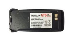 H4077-LI-IM GTS BATTERIES, REPLACEMENT BATTERY FOR THE OEM P/N PMNN4077 BATTERIES USED IN MOTOTRBO TWO-WAY RADIOS.