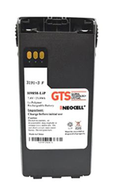 H9858-LIP GTS BATTERIES, DIRECT REPLACEMENT FOR THE OEM P/N NTN9858B BATTERY THAT IS USED IN THE MOTOROLA XTS1500 & XTS2500 SERIES RADIOS.
