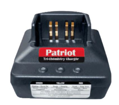PATRIOT-1 GTS BATTERIES,  A SINGLE BAY MULTI-CHEMISTRY BATTERY CHARGER FOR MOTOROLA XTS3000/5000 SERIES RADIOS.