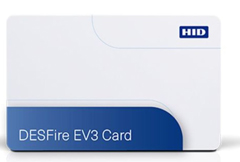 841FVGGNN HID PACS, NCNR COMPOSITE DESFIRE EV3 8K SE, FIDO 2.1, ENCODER READY, F/ B GLOSS, NO NUMBER, NO SLOT, MOQ 100