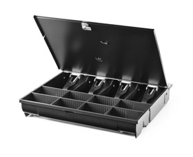 QT458AA-ABC HP STANDARD DUTY TILL W/LOCKABLE LID CANADA - FRENCH FR STD DUTY TILL W/ LOCKABLE LID FOR STD DUTY CASH DRAWER