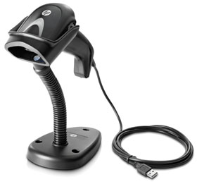QY405AA HP, LINEAR BARCODE SCANNER USB JACK BLACK LINEAR BARCODE SCANNER