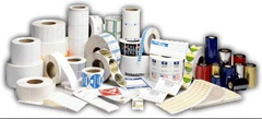 E10164-HSM HONEYWELL MEDIA, CONSUMABLES, INDELIBLE POLYESTER TAG, THERMAL TRANSFER, 2" X 1", 3" CORE, 8.38" OD, 5333 LABELS PER ROLL, PERFORATED, 8 ROLLS PER CASE, PRICED PER CASE