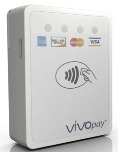 IDVP-21 ID TECH, VP4880E; WHITE - CONTACTLESS & CONTACT (INCLUDES ADMV OVERLAY & USB CABLE)