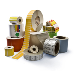 E25733-EA HONEYWELL-INTERMEC MEDIA, CONSUMABLES, INDELIBLE POLYESTER TAG, THERMAL TRANSFER, 4" X 6", 3" CORE, 8.38" OD, 979 LABELS PER ROLL, PERFORATED, 8 ROLLS PER CASE, PRICED PER ROLL