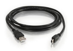 Z05B000000 IPC MOBILE, KISOK USB CABLE, RED/BLACK, 3 FEET