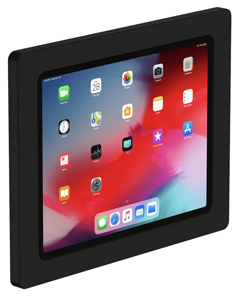 62956-IPRO3G129-BLK HAT DESIGN WORKS, EOL, NO REPLACEMENT, TABLET ENCLOSURES: APPLE IPAD PRO 12.9 3RD GEN ENCLOSURE, COVERED REAR CAMERA (COMPATIBLE WITH 100MM VESA MOUNTS)