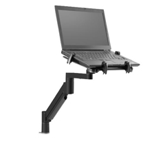 7000-T-500HY HAT DESIGN WORKS, EOL, NO REPLACEMENT, 7000 ARM & 5501 LAPTOP HOLDER WITH FLEXMOUNT, SUPPORTS 1-14LBS