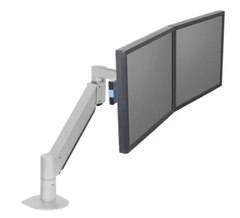 7500-WING-1000-104 HAT DESIGN WORKS, 7500 SERIES FLAT PANEL ARTICULATING ARM WITH SWITCH ADAPTER-SUPPORTS 1-11.4 POUNDS PER MONITOR