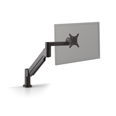 7FLEX-ETCN-104 HAT DESIGN WORKS, 7FLEX SINGLE ARTICULATING ARM, BLACK, SUPPORTS 7-17 LBS UP TO 32"". ONE-TOUCH ADJUSTMENT W/ 16"" HEIGHT & 23.4"" EXTENSION RANGE. FOLDS TO 3"" DEPTH. INCL FLEXMOUNT FOR 6 MNT OPTS. B