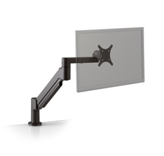 7FLEX-ETUS-104 HAT DESIGN WORKS, 7FLEX ARTICULATING MONITOR ARM. RESPONSIVE ADJUSTMENTS AND SLIM PROFILE FOLDS TO OCCUPY JUST 3"" OF SPACE. INCLUDES FLEXMOUNT W/6 MOUNT OPTIONS. QUICK RELEASE VESA 75/100. UP TO 32""