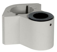 8210-124 HAT DESIGN WORKS, POLE CLAMP FOR MONITOR ARMS, SILVER.  ACCOMODATES 1.5, 1.75, AND 2 INCH POLES.  COMPATIBLE WITH 7FLEX, 3500, 7000, AND 7500 SERIES PRODUCTS.