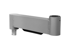 8445-12-124 HAT DESIGN WORKS, RIGID EXTENSION ARM ADDS 12 INCHES OF REACH TO OUR 3500, 7000, 7500 & 9105 PRODUCTS.  INSERT INTO THE FLEXMOUNT, WALLMOUNT OR THRU MOUNT CUP WITH MALE END. ADD RADIAL ARM TO THE FEMA