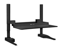 WNSTE-DESK-BLK HAT DESIGN WORKS, WINSTON E-DESK. PROGRAMMABLE ONE TOUCH POWER FOR DESKTOP SIT/STAND. QUICK INSTALL. MAIN WRKSURFACE 32.25""X11.5""/UPPER 32.25""X8.5"". FITS DUAL MONITORS UP TO 24"", SINGLE UP TO 32"