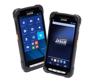 XT3-STKGBMNW0C JANAM, XT3, ANDROID 9, (GMS/AER), RFID/NFC, 2D IMAGER, 802.11A/B/G/N/AC/D/H/I/K/R/V, BLUETOOTH, NO CAM, 4GB/64GB, BATTERY, AC ADAPTER, USB-C CABLE, WRIST LANYARD, STYLUS, TETHER, SCREEN PROTECTOR<br />Android 9, (GMS/AER), RFID/NFC, 2D Image