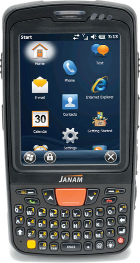 XT85W-ZQKLGAAV00 JANAM, XT85, DISCONTINUED, RUGGED PDA, LASER, 802.11A/B/G/N, GPS, BLUETOOTH, VGA, QWERTY