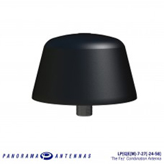 LP-IN2076 PANORAMA ANTENNA, 3X MIMO, WLAN/WI-FI, 2.4 / 5.0GHZ, LOW PROFILE, 5M / 16" C32 CABLE, SMA (M) REV POL - BLACK