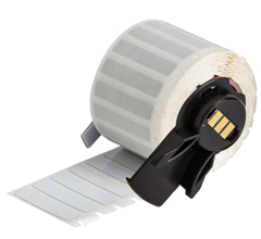 M6-25-767 BRADY, NON-REFLOW AND REFLOW ESD 2 MIL POLYIMIDE CIRCUIT BOARD LABELS FOR M6 M7 PRINTERS - 0.25" X 1.25"