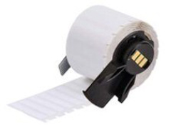 M6-28-499 BPI, NCNR, AGGRESSIVE ADH MULTI PURPOSE NYLON LABELS FOR M6, M7 PRNT, .25 X 1.5, 750 LABELS