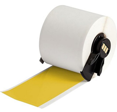 M6C-2000-595-YL BPI, NCNR ALL WEATHER PERMANENT ADHESIVE VINYL LABEL TAPE FOR M6, M7 PRINTERS, YELLOW 2 X 50FT