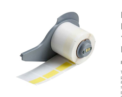 M7-31-427-YL "BRADY PEOPLE ID, SELF-LAMINATING VINYL WRAP AROUND WIRE AND CABLE LABELS FOR M7 PRINTERS - 1.5" X 1""