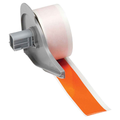 M7C-1000-595-OR "BPI, NCNR, ALL WEATHER PERMANENT ADHESIVE VINYL LABEL TAPE FOR M7 PRINTERS - 1", ORANGE"