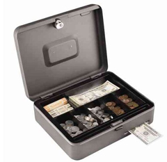 2216119G2 MMF, CASH BOX, STEELMASTER CASH SLOT SECURITY BOX