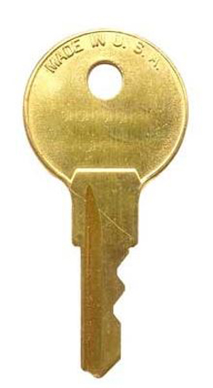 635-0132-BL34 MMF, REPLACEMENT KEY, KEYED BL34