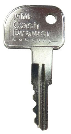 6352520A45 MMF, ACCESSORY, REPLACEMENT KEY FOR ADVANTAGE CASH DRAWER, LOCK NUMBER 6545